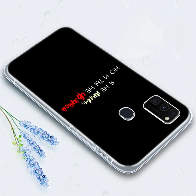 Чехол на Samsung Galaxy M32 M12 M11 M21 M01 M02 M30S M31S M51 A5 2017 A6 A8 Plus A7 A9 2018 с цитатами на русском языке.