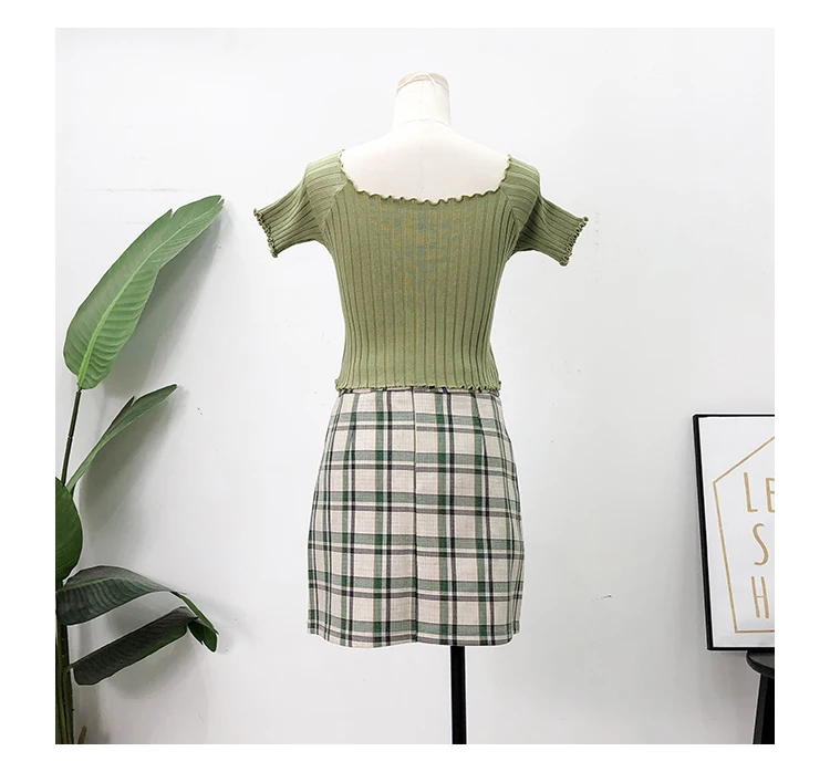 Женская футболка с открытыми плечами вязаные кроп топы женские модные