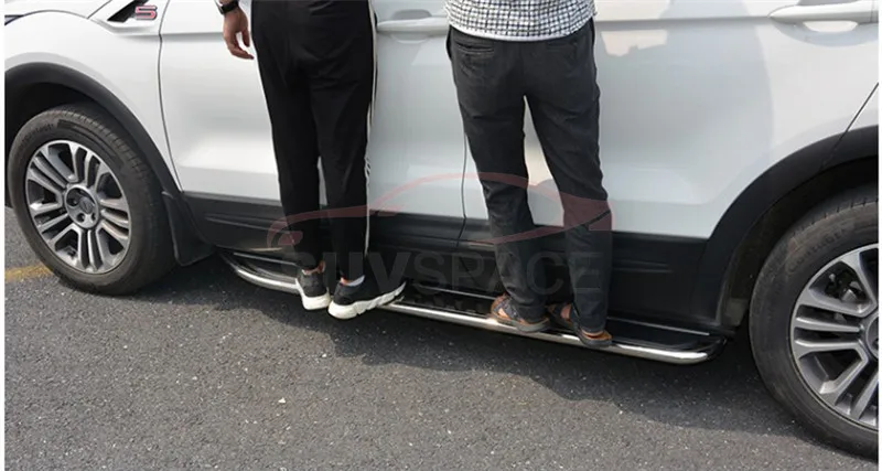 Боковой Шаг подходит для VW Tiguan 2017 2018 2019 подножка nerf bar 2 шт. Левая Правая