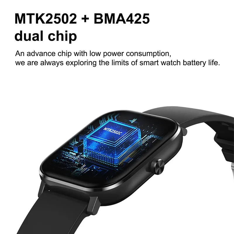 Смарт-часы MicroData X1 GTS Smartwatch 24-часовой мониторинг сердечного ритма Bluetooth Вызов IP67