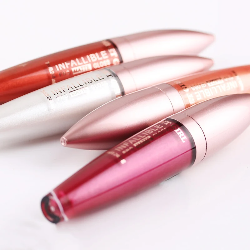 1 шт. водостойкая жидкая помада с блеском| |