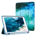 Умный чехол для iPad Pro 10,5 дюйма, A1701, A1709, цветной умный чехол из искусственной кожи, Магнитный чехол для iPad pro 10,5, 2017, держатель для карандашей, a1701