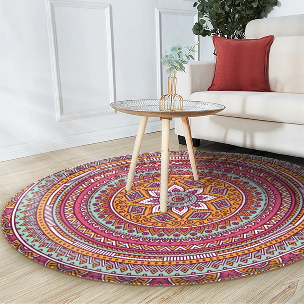 2020 лидирующий бренд дома Гостиная ковры и коврики цветочный узор в виде мандалы
