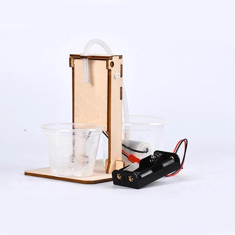 Saizhi Automatic Water Dispenser Kids DIY Science Project STEM Educaiton Kits School Physics Experiments Boys Creative Toys |