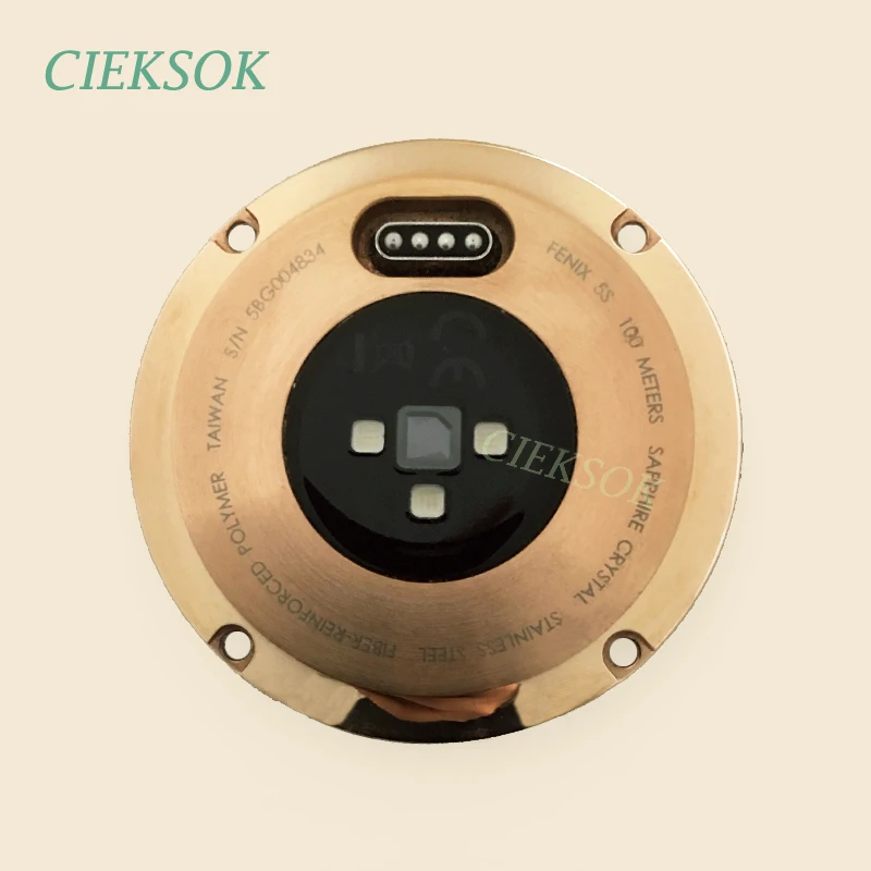 Нижний чехол с батареей 361-00096-00 для Garmin Fenix 5S задняя крышка запасные части умных