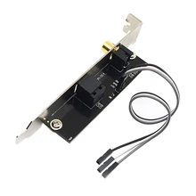 24BIT192KHz SPDIF дочерняя карта оптический волоконный коаксиальный цифровая звуковая карта Baffle DAC DTS декодер для общей материнской платы