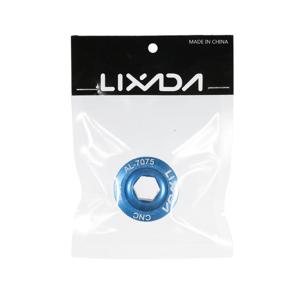 Lixada 1 шт. M18/M20 велосипед MTB Кривошип горного велосипеда болт с полой фиксацией