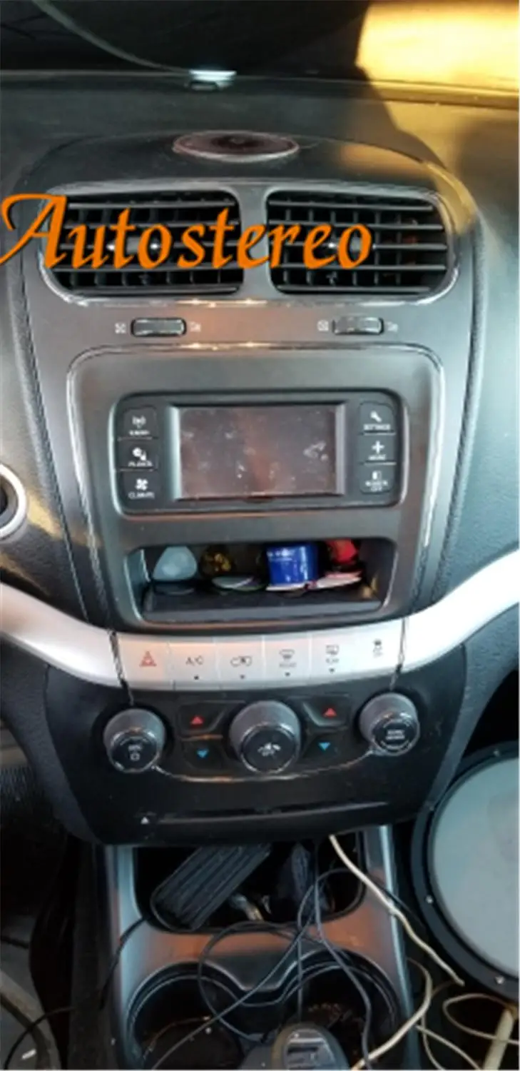 Для Dodge Journey для Fiat Freemont Tesla style Android 9 0 4G автомобильный радиоприемник с навигацией
