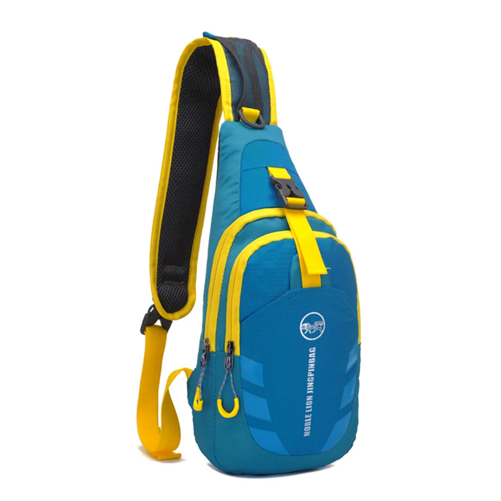 Спортивная сумка унисекс Оксфорд на грудь хит цвет один плечевой ремень заднюю
