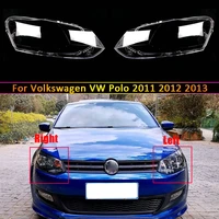 car headlamp lens for volkswagen vw polo 2011 2012 2013 car replacement auto shell cover