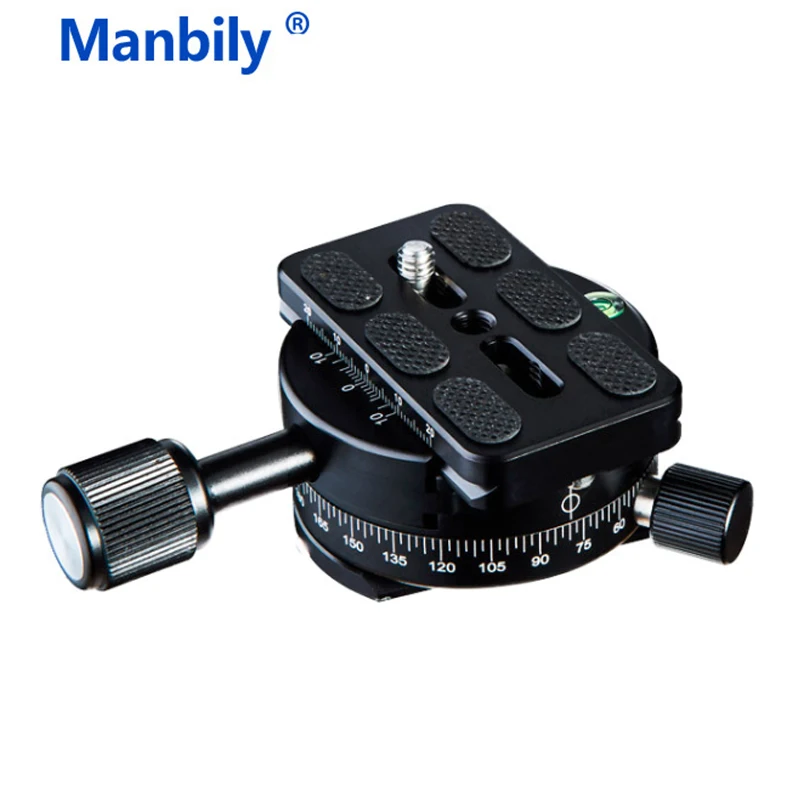 Manbily PC360 панорамный Зажим Штатив монопод зажим QR пластина 360 градусов панорамная
