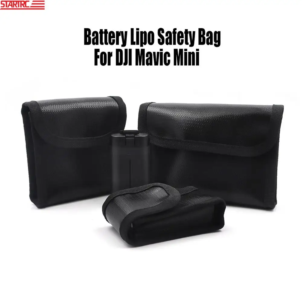 STARTRC DJI Mavic Mini Battery LIPO Safety Bag огнеупорная сумка для хранения мини батарей