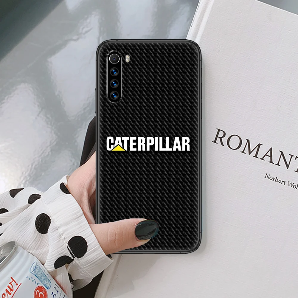 

Caterpillar CAT Tractor logo Phone Case For XIAOMI Redmi Note 3 4 5 6 7 8 9 Pro T S X max black black prime 3D shell fashion