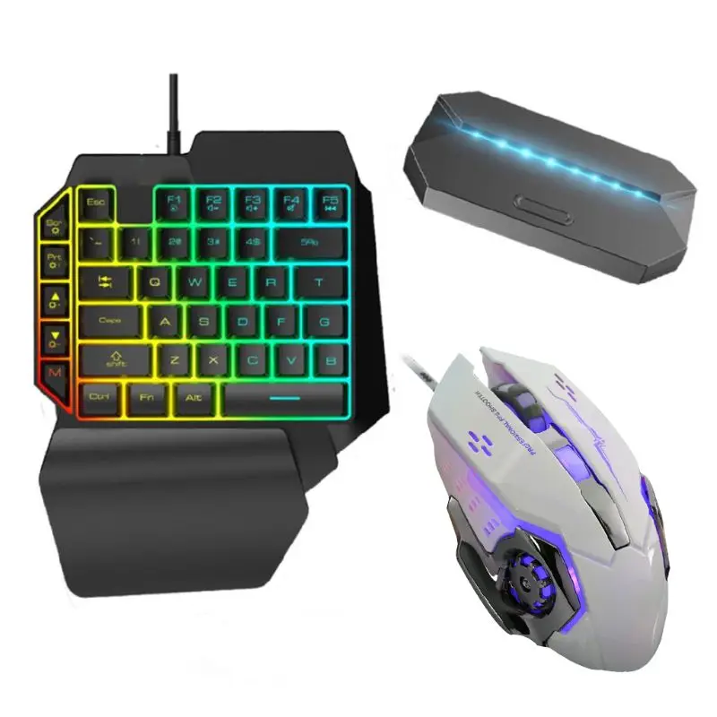 

G6 Keyboard Mouse Converter USB Extender for iPhone An-droid Mobile Phone Games