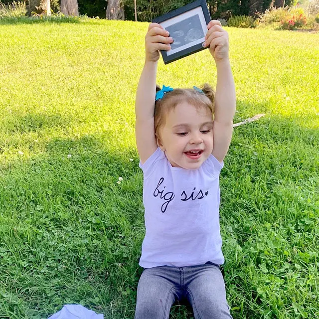 Big Sis Shirt Sister Lil Sibling T-shirts Pregnancy Announcement Baby Tee Shirts | Мать и ребенок
