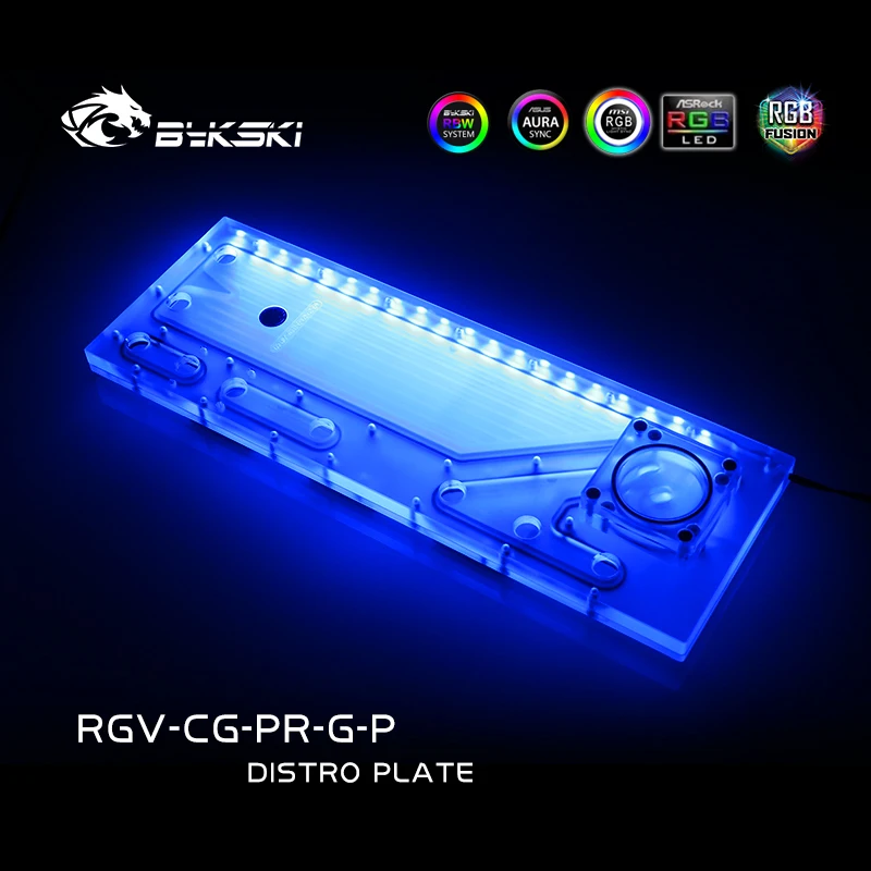 BYKSKI акриловый бак для использования COUGAR Panzer G чехол компьютера/3PIN 5V D RGB / Combo DDC