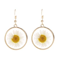 2020 wholesale european and american creative ladies exquisite accessories fruit chrysanthemum angel metal lotus earrings