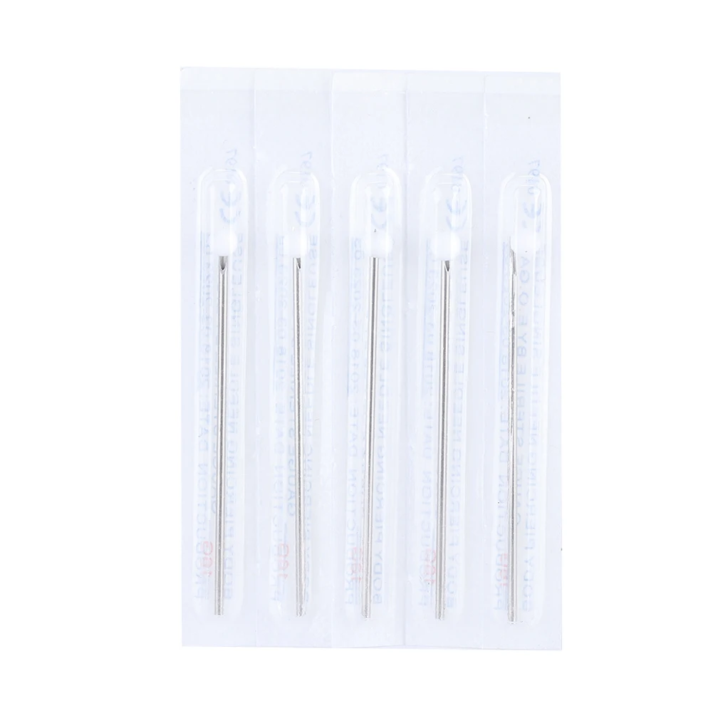 11 шт./компл. инструмент для пирсинга тела Нержавеющая сталь носом пупком