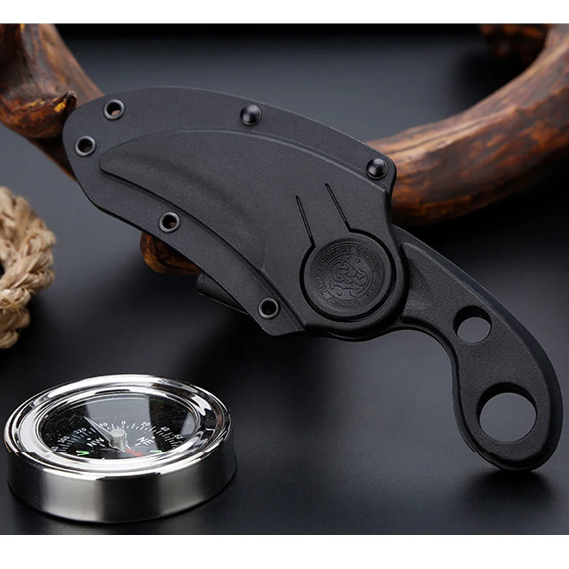 Нож коготь для выживания Мини нож Karambit CS GO тактический шеи походный уличный