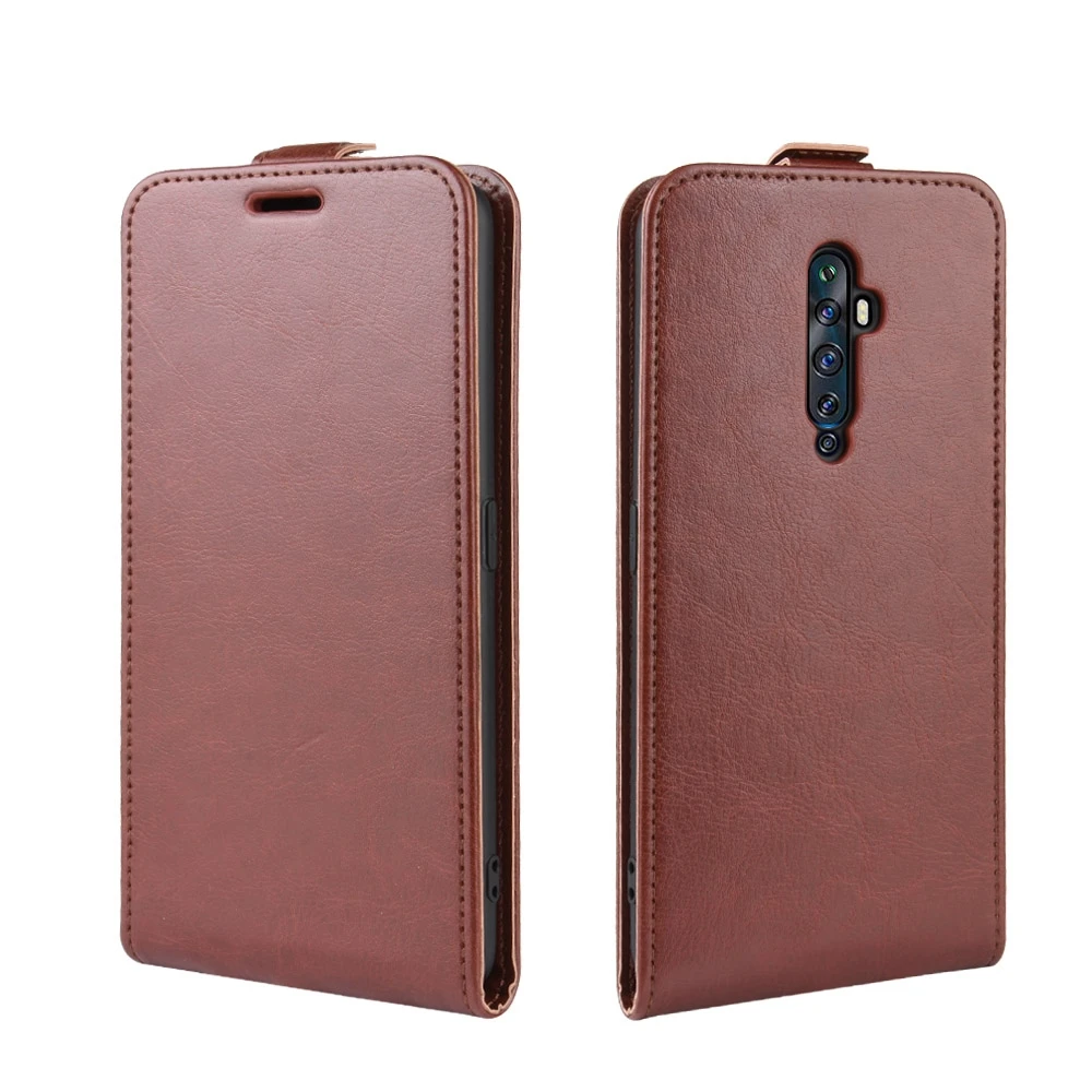 Вертикальный кожаный чехол-книжка для Oppo Reno 2 F чехол Z сотового телефона Fundas |