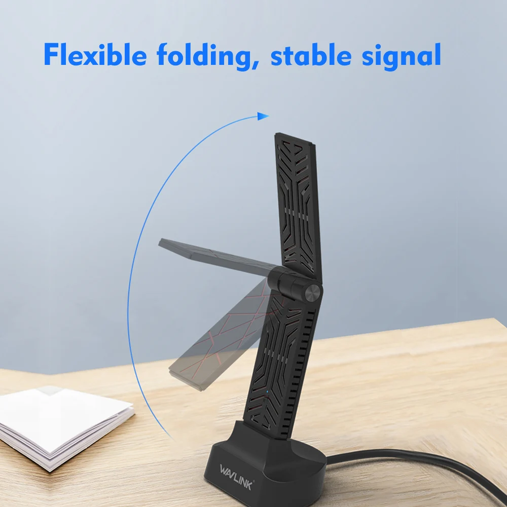 Wavlink AC1900 двухдиапазонный USB 3,0 адаптер 5 ГГц 1900 Мбит/с Wifi Антенна Dongle 2,4G 802.11AC Wi-Fi приемник беспроводной сетевой адаптер