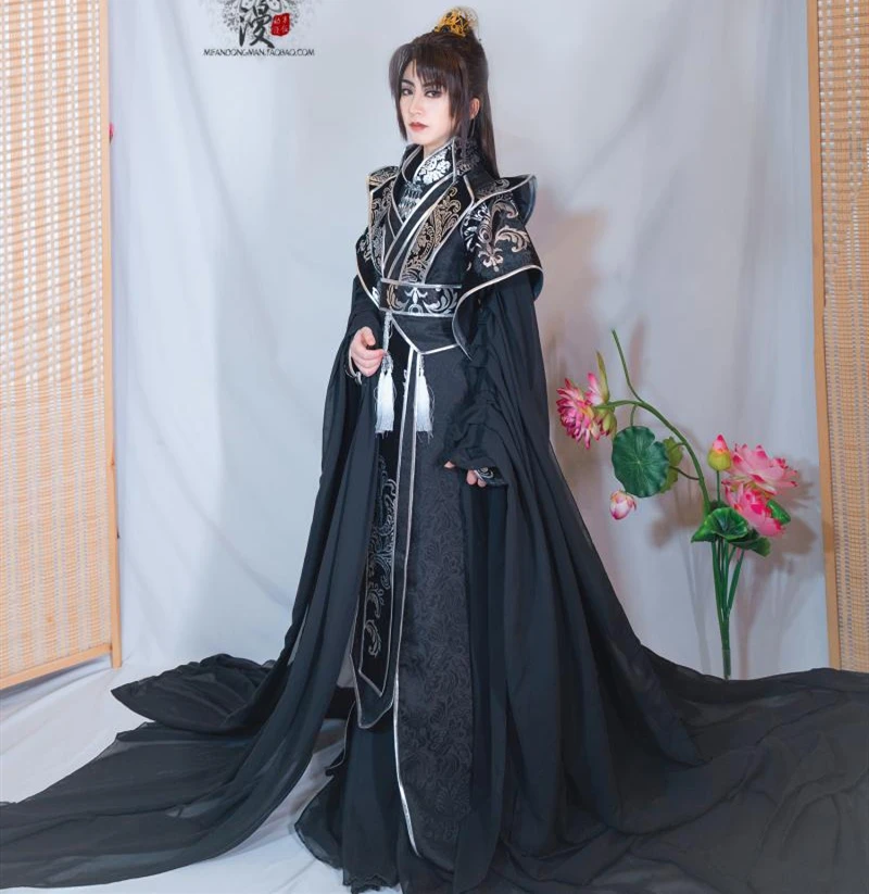 Anime MO DAO ZU SHI Song Lan Cosplay He Xuan Chang Geng Costume Sha Po Lang Tian Guan Ci Fu Character Hanfu Full Set | Тематическая