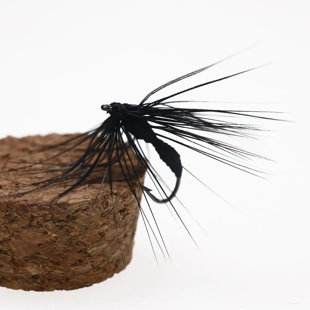 Wifreo 10 шт. Ant Fly черно зеленый стыковой муравьев для форель рыболовная