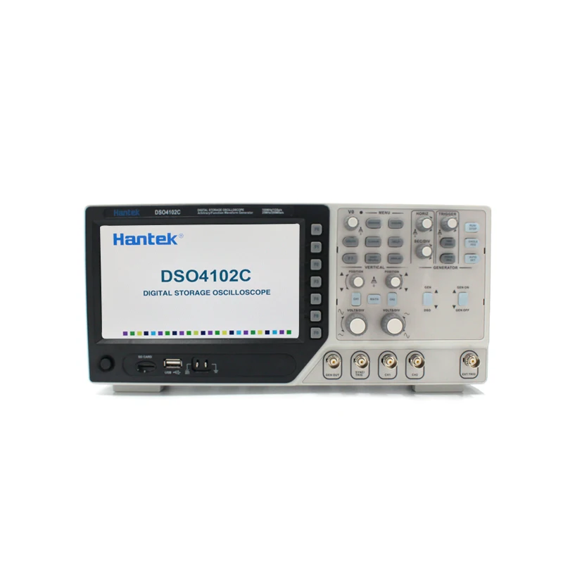 

Hantek DSO4102C Digital Multimeter Oscilloscope USB 100MHz Bandwidth 2 Channels Handheld Osciloscopio Portatil Logic Analyzer