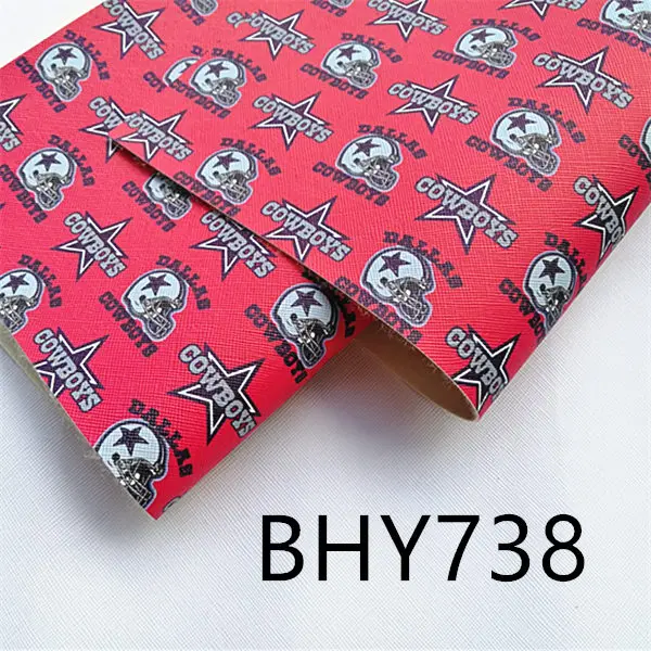 A4 спортивный мультфильм печати искусственная кожа для DIY аксессуары BHY735