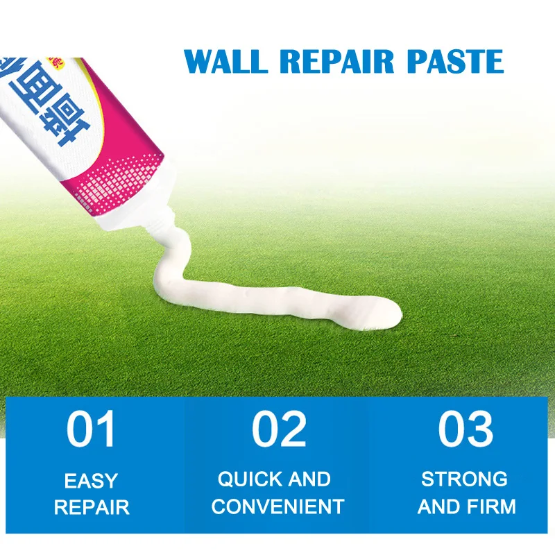 

High Wall Repair Cream Wall Surface Peeling Graffiti Hole Walls Plaster Paste UEJ