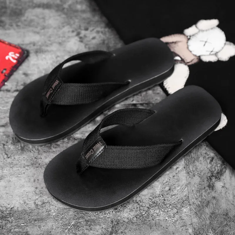 

Simplicity Men's Sandals Slippers Casual Indoor Luxury Fashion Light Flip Flops Shoes Famous Brand Men High Quality Summer