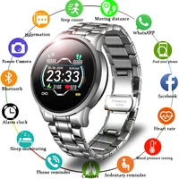 LIGE 2020 New Smart Watch Men Heart Rate Blood Pressure Information Reminder Sport Waterproof Smart Watch for Android IOS Phone