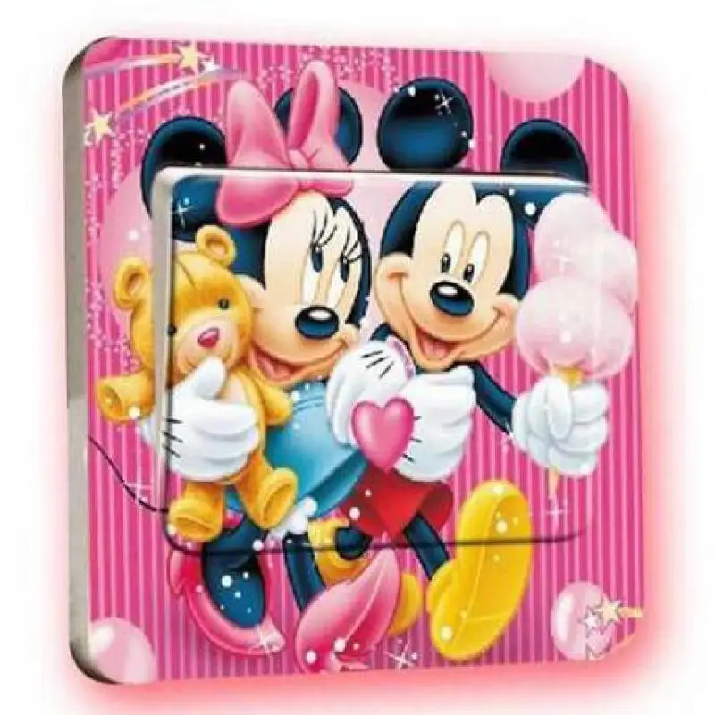 1 шт. хит продаж милый стикер с Микки Маусом детская комната спальня домашняя