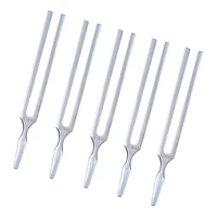 standard 440hz a instrument tuner metal tuning fork for guitar pack of 5