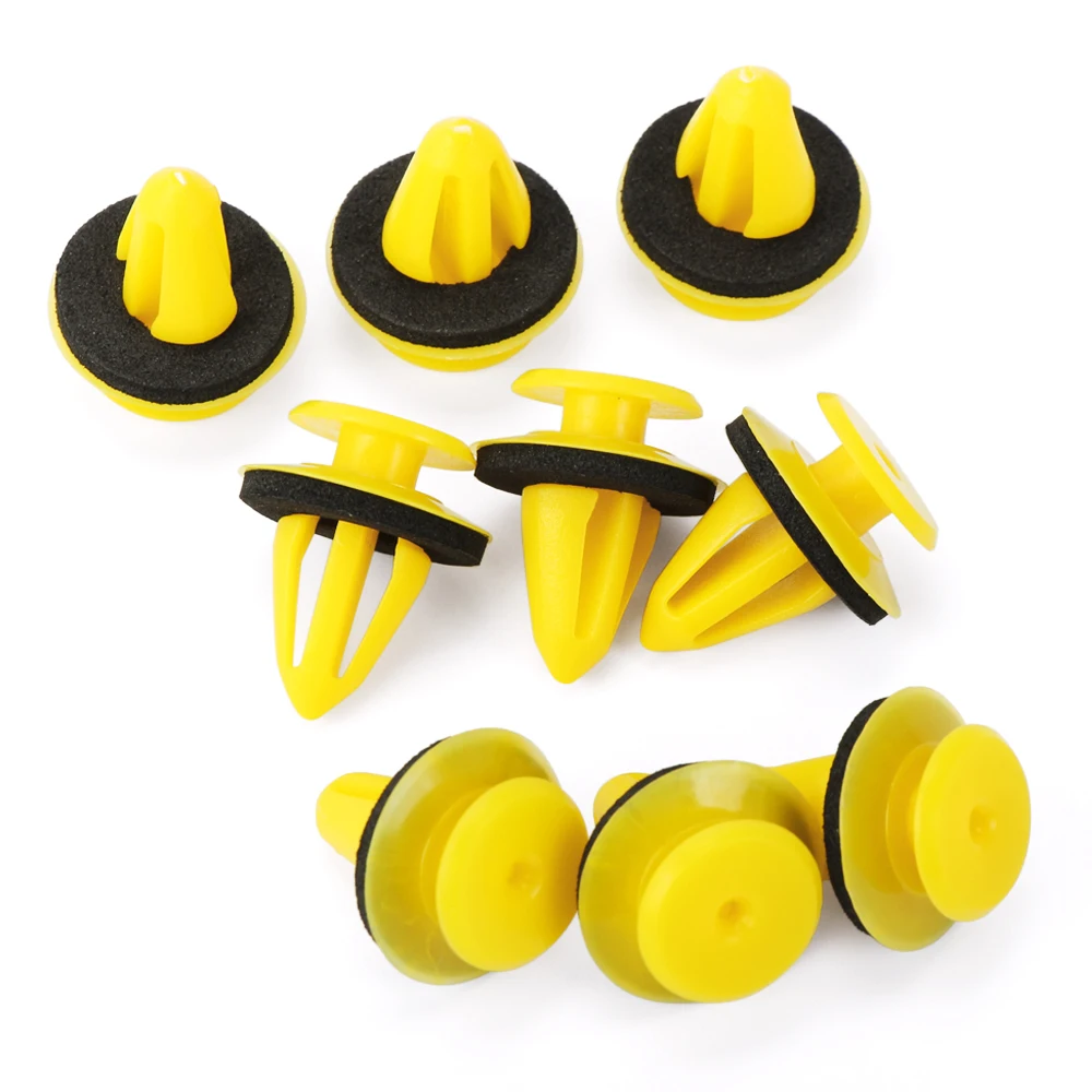 10mm Auto Bumper Mudguard Car interior Fixing Clips For Volkswagen Passat B6 B7 Golf GTI Jetta Tiguan Beetle Scirocco Polo Bora |