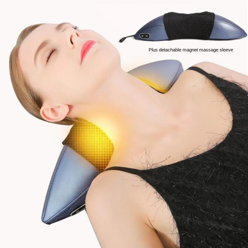 Электрическая Bluetooth музыкальная массажная подушка ремонт шейки тяги