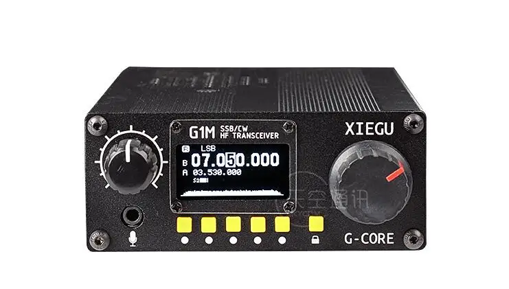 Последняя модель G-CORE SDR любительский радиоприемник XIEGU G1M SSB/CW 0 5-30 МГц Мобильный HF