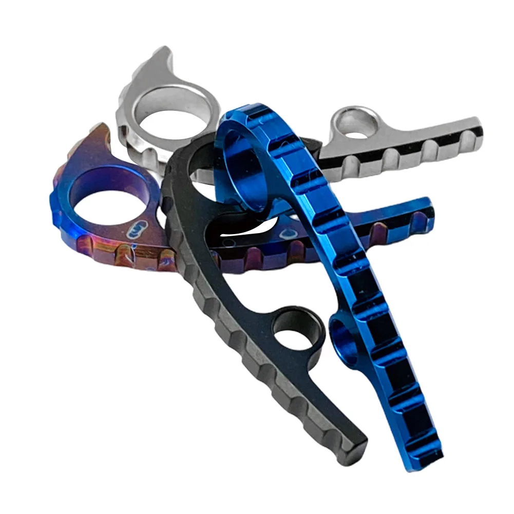 Titanium Alloy Portable Modern Protective Spine Keel Easy Install Practical Accessories Back Spacer DIY For Spyderco Para 3 | Инструменты