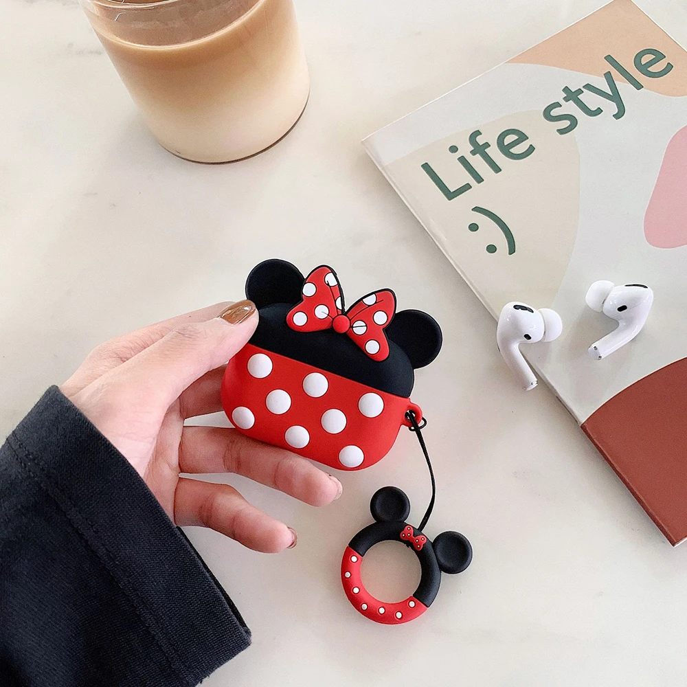 For Pods Pro GJ6018 3D милый мультяшный чехол для наушников disney, чехол для наушников для Apple Airpods Pro, чехол, прекрасная стежка, коробка для наушников для Airpod 3 Pro, чехол s - Цвет: For Pods Pro GJ6018