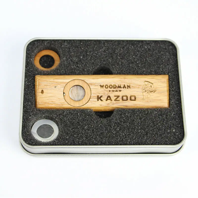 Деревянная гармоника Kazoo Mouth орган укулеле гитара-партнер деревянная игровая