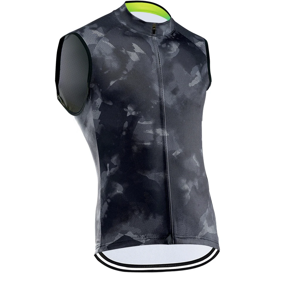 

2020 Men New Cycling Jersey Quick Dry Sleeveless Vest Bicycle Summer Racing Cycling Clothes Maillot MTB Road Bike Jersey Vest