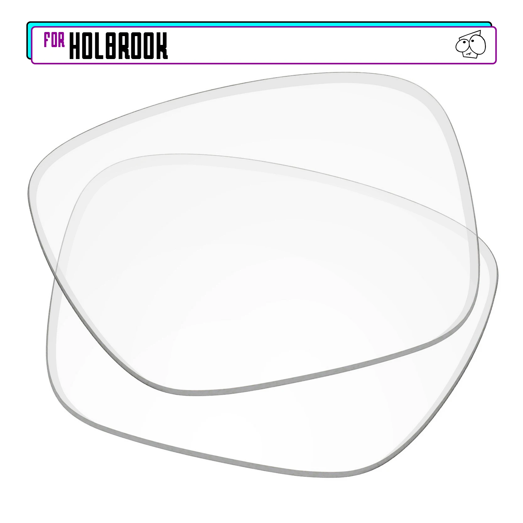 

Ezrelease поляризованные Сменные линзы для-солнцезащитные очки Oakley Holbrook-HD Clear