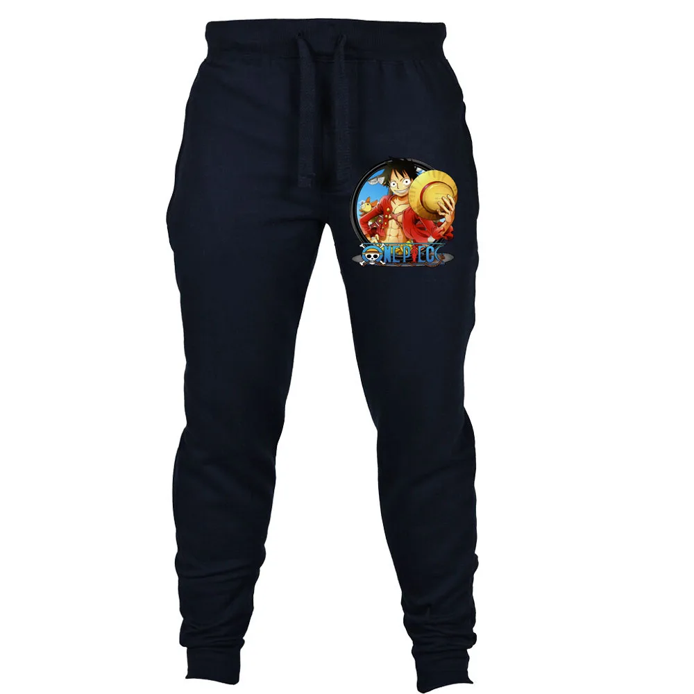 

anime ONE PIECE pants Luffy cosplay print pants casual cotton winter Fitness Joggers Trousers Track Pants men Sweatpants