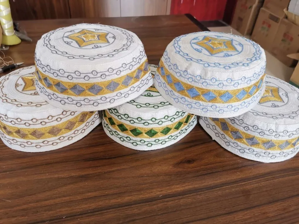 Мужские исламские шапки Turbante Индиано мусульманский молитвенный капот Kippot
