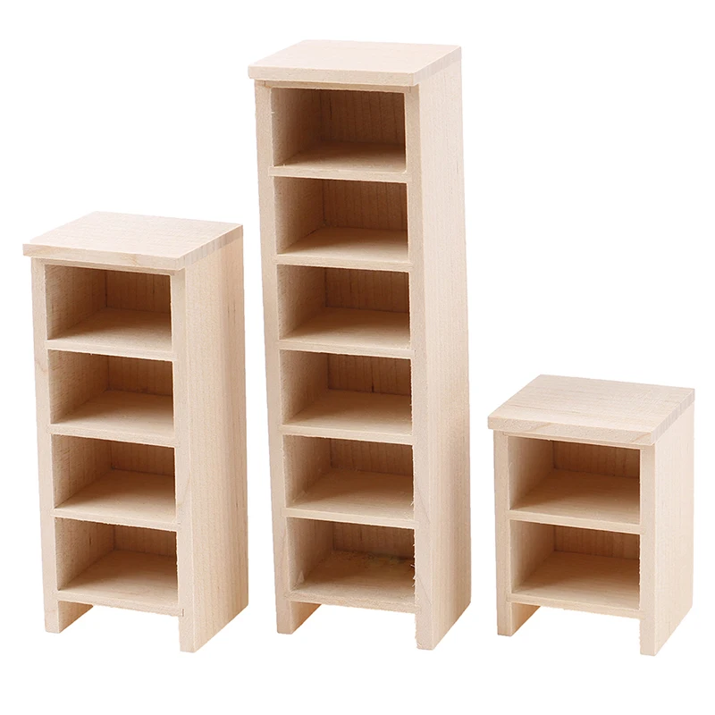 

1:12 Dollhouse Miniature Vertical Locker Storage Cabinet Model Doll House Furniture Decor Toys