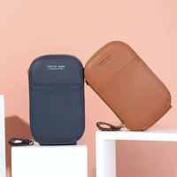 minimalist style womenbag pu leather small crossbody female zipper card purse lady phone shoulder bag new girl top handle bags