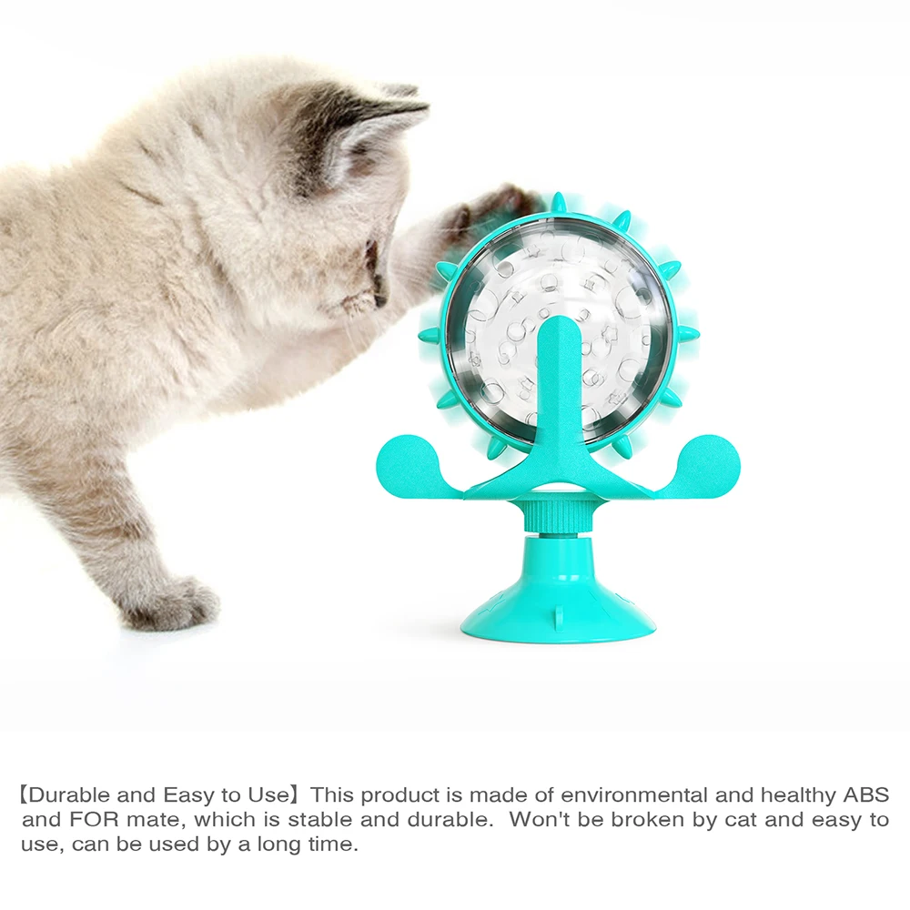 

Original Treat Leaking Cat Toy Interactive Rotatable Wheel Toy for Cats Kitten Dogs Pet Products Accessories for Dropshipping