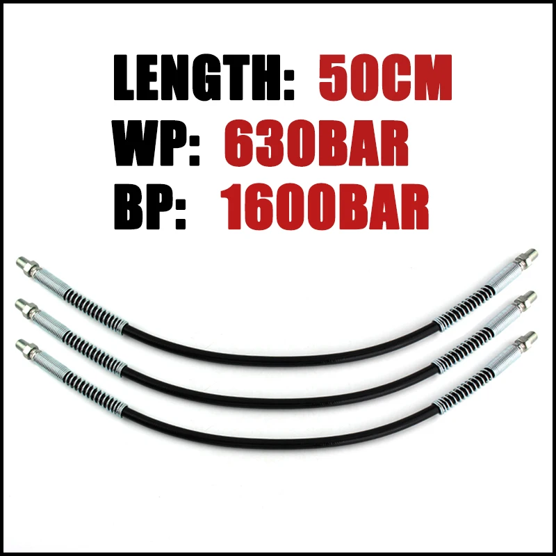 Пейнтбол высокого Давление 50 см длинные нейлоновый шланг 1/8NPT фильтр с резьбой