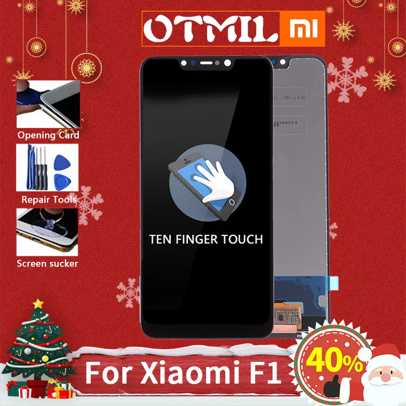 6,1" для xiaomi Pocophone F1 ЖК-дисплей сенсорный экран в сборе для xiaomi mi PocophoneF1 ЖК poco f1 ЖК xiaomi F1 lcd#1