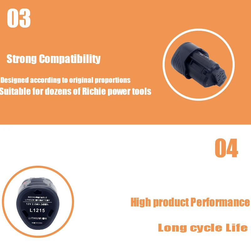 For AEG 12V 2000mAh Li-Ion Replacement Power Tool Battery L1215 L1215P L1215R BS12C BS12C2 BSS12C | Электроника